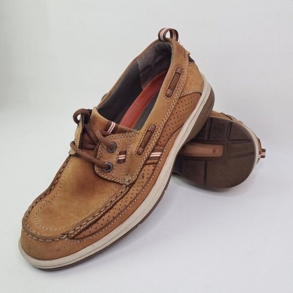 Clarks Unstructured Men\'s Brown Nubuck Casual Shoes Size 7.5 M main image 7